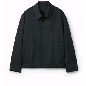 25FW 에피그램 블랙 집업 블루종 자켓