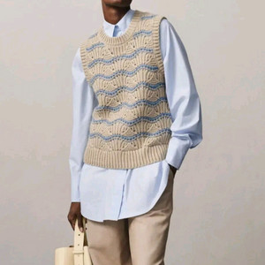 코스 모헤어 니트 베스트 /여성 조끼/여성 베스트