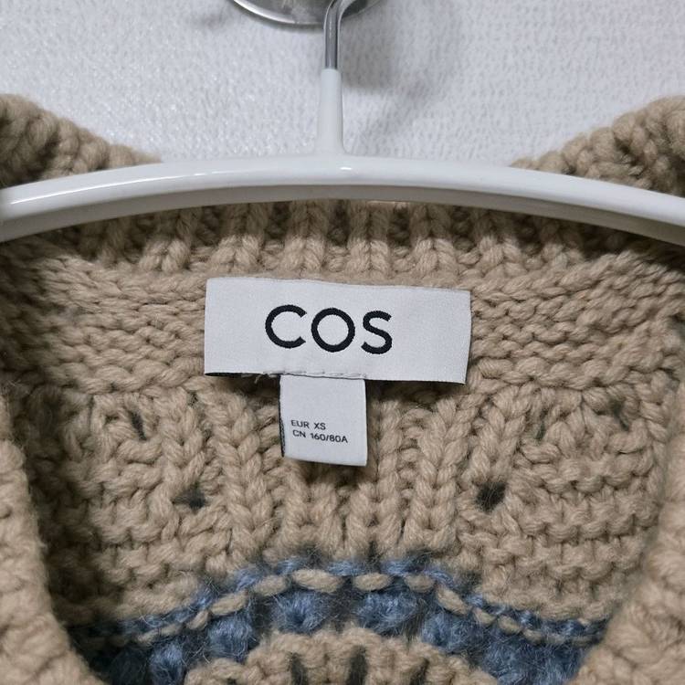 코스 모헤어 니트 베스트 /여성 조끼/여성 베스트--3
