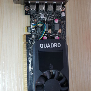 쿼드로 그래픽카드 엔비디아 P620 DP 4포트