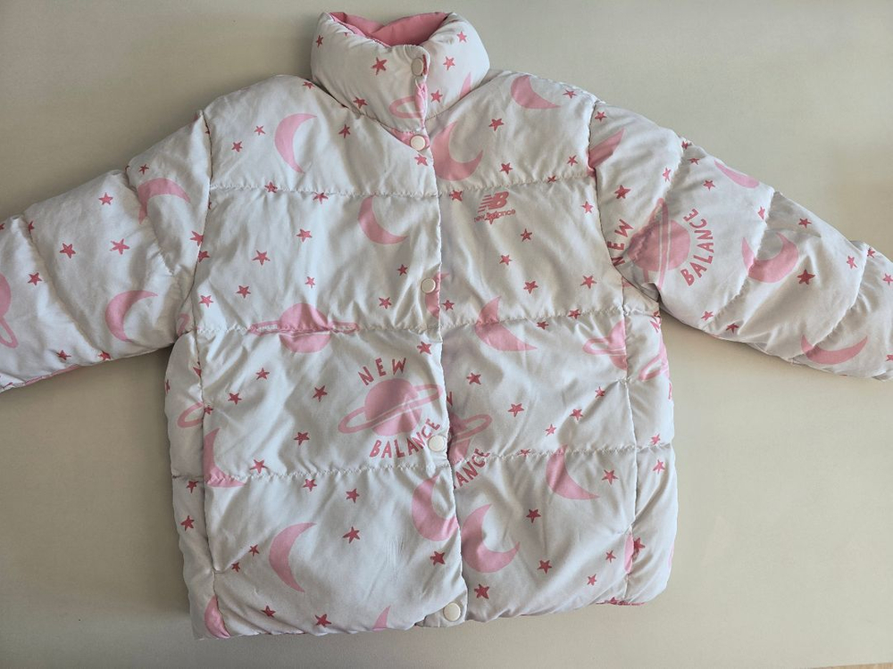 뉴발란스키즈 리버시블 패딩 140--6