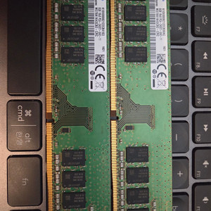 삼성 DDR4 16GB 메모리 8g 2400 2개 세트 이미지