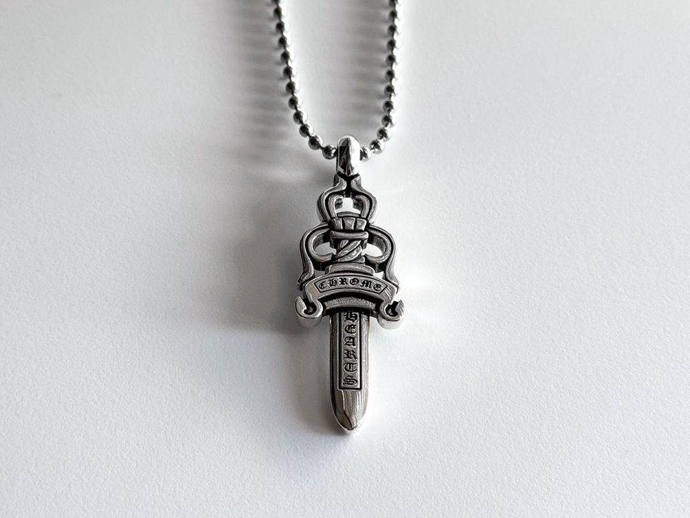 크롬하츠 대거 목걸이(라지 사이즈)택포--1