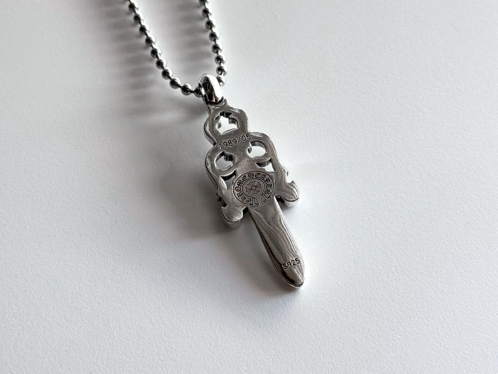 크롬하츠 대거 목걸이(라지 사이즈)택포--2