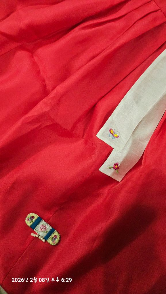 여아 한복 3 호 한복+조끼 3세4세 이미지