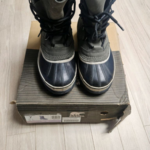 소렐 카리부 240미리 상태 좋아요 방한화