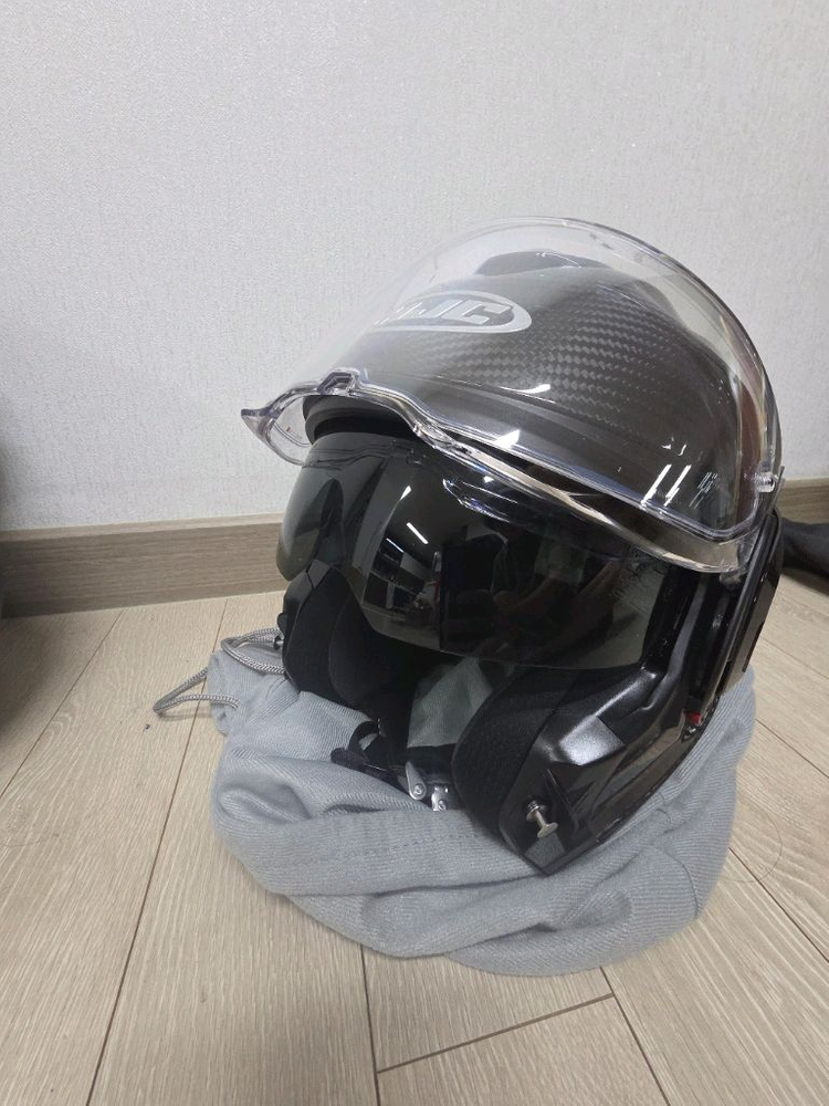 HJC 홍진 F100카본 헬멧 M (57-58cm)--1