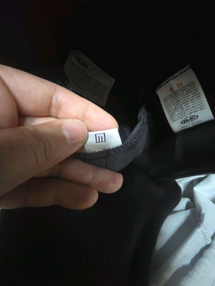 HJC 홍진 F100카본 헬멧 M (57-58cm)--8