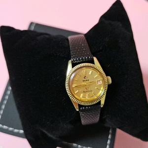 라도 여성용 자동 가죽시계/SWISS