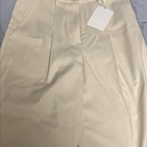 유메르 엘르 와이드 슬렉스 크림 0사이즈