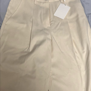 유메르 엘르 와이드 슬렉스 크림 0사이즈