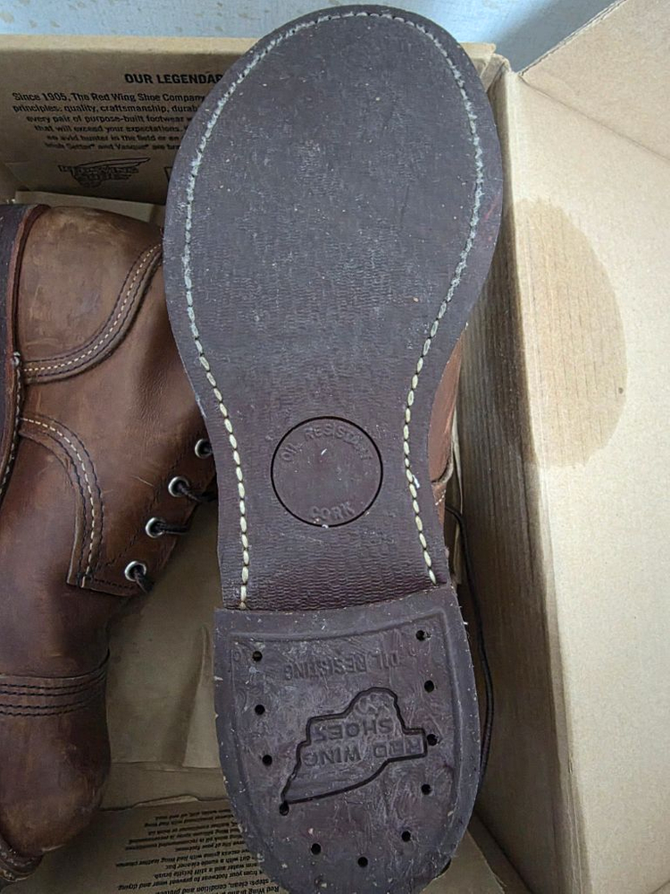 레드윙 아이언레인저 8111 7.5d 255 사이즈 구형(홍창)--4