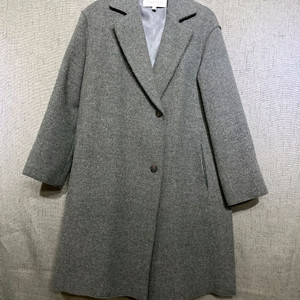 [Calvin Klein] 정품 울 캐시미어 혼방 롱 코트 38