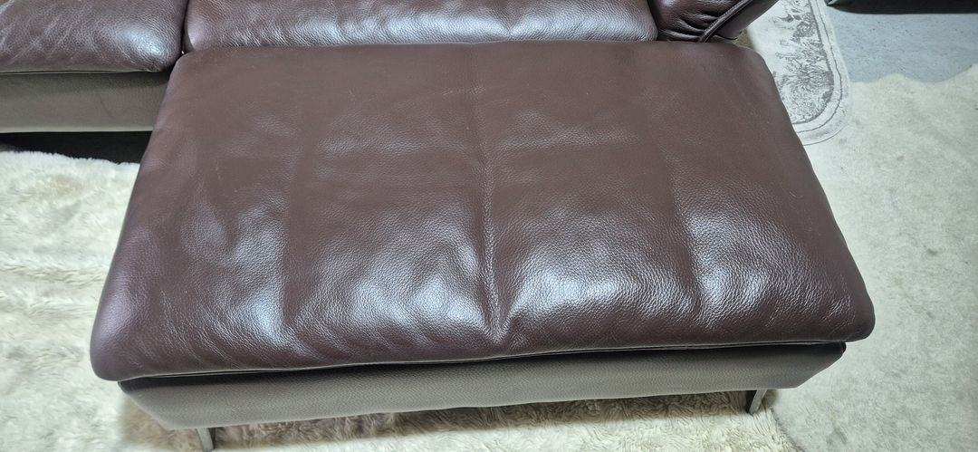 자코모 체스트 럭스 이태리 전체 통가죽 스윙소파+스툴 서울경기무료배송--8