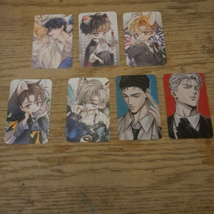 데못죽, 괴출, 전독시, 하이큐 엽서 및 포카 이미지