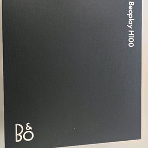 b&o beoplay H100 인피니트블랙 풀박스