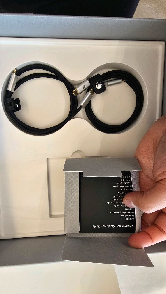 b&o beoplay H100 인피니트블랙 풀박스--6