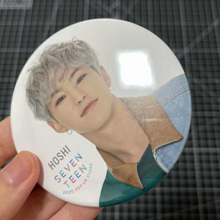 세븐틴 2020 일본 팝업 스토어 아크릴 키링 캔뱃지 보이스 키링 이미지