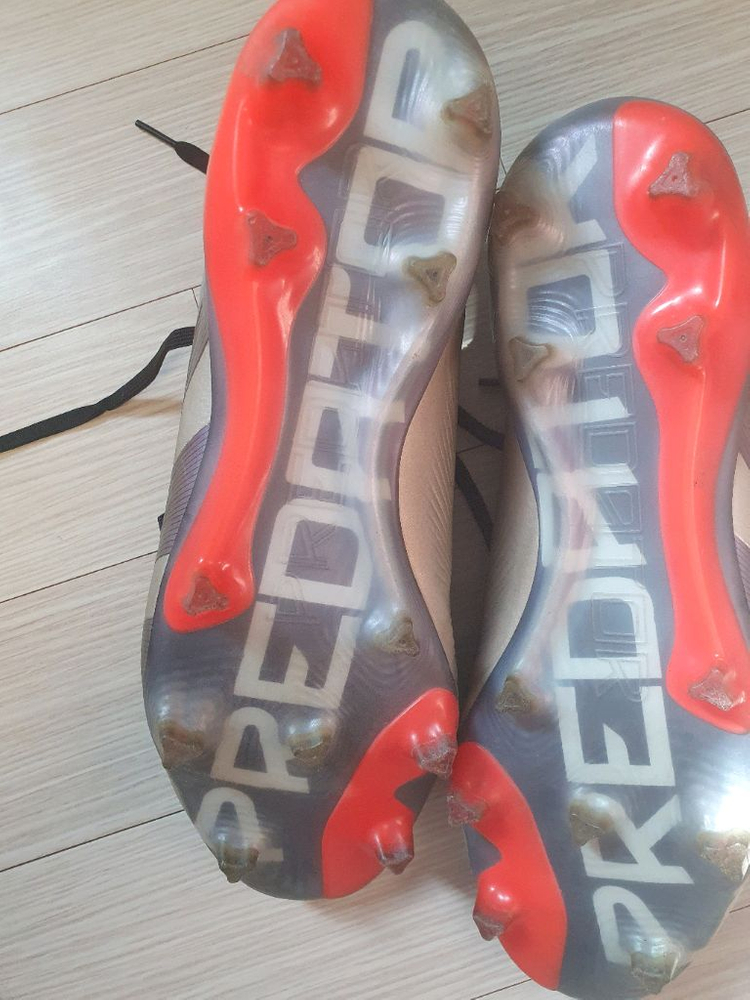 조현우선수 실착 프레데터 엘리트ft 축구화--3