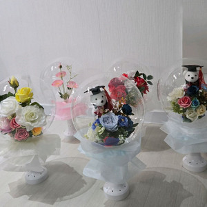 꽃다발꽃풍선 핸디형