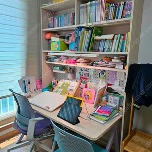 일룸 로이 모션데스크 책장 의자 포함 1400사이즈 이미지