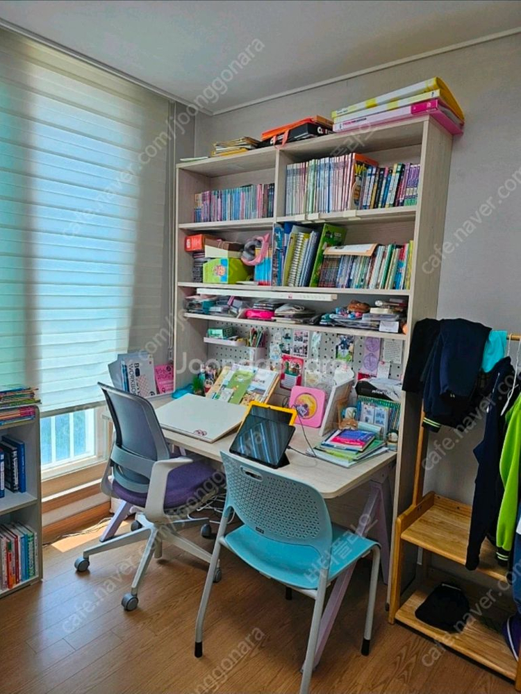 일룸 로이 모션데스크 책장 의자 포함 1400사이즈 이미지