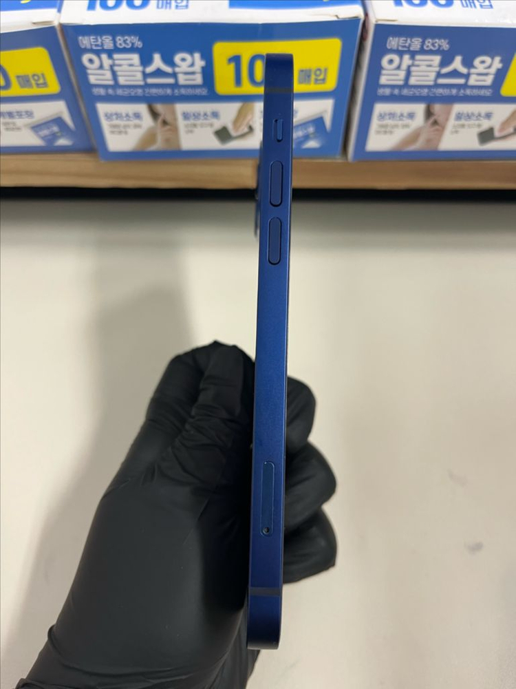아이폰12 128G 블루 SSS급!--5
