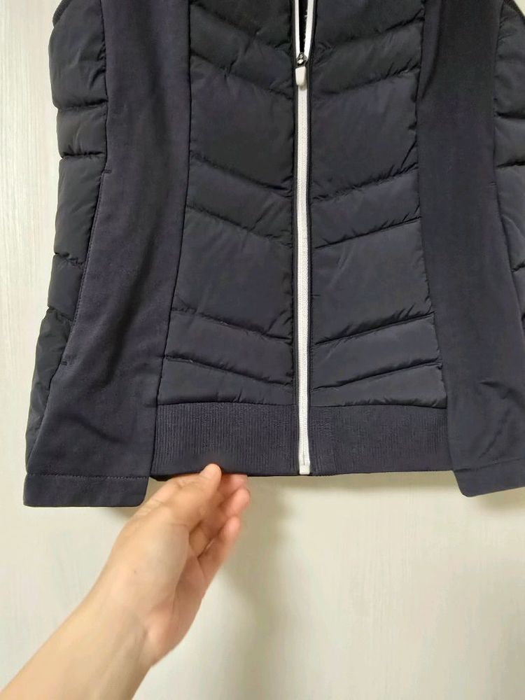 르꼬끄골프 덕다운 조끼패딩--4