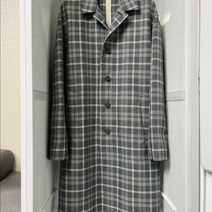 솔리드옴므 테이핑 체크 맥코트 48사이즈 이미지