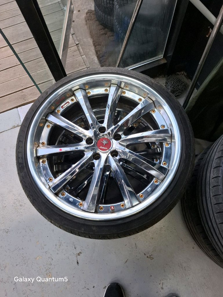 비슈누 워크 크란제 20인치 휠타이어 정품 한대분 팝니다--6