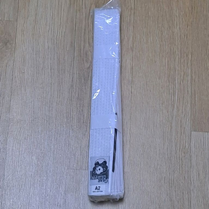 새상품) 인버티드기어 판다 주짓수 벨트 화이트