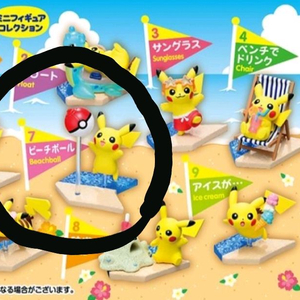 (반값택포)포켓몬 리멘트 해변 행진시리즈 피카츄 피규어