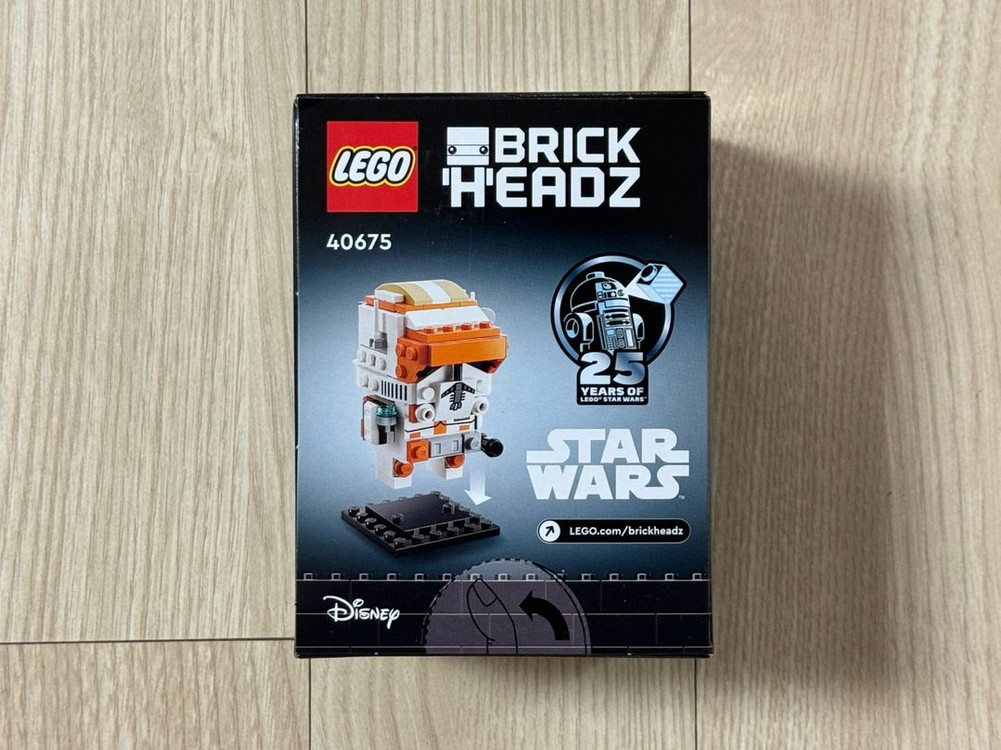 레고 40675 클론 사령관 코디 (미개봉) LEGO 스타워즈 (2024) 브릭헤즈--1