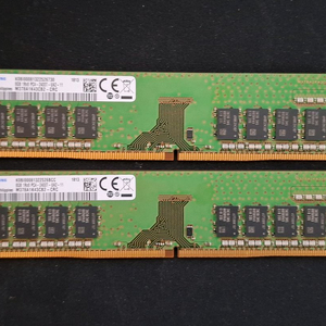 삼성 메모리 DDR4 2400t 16GB(8GB두개)
