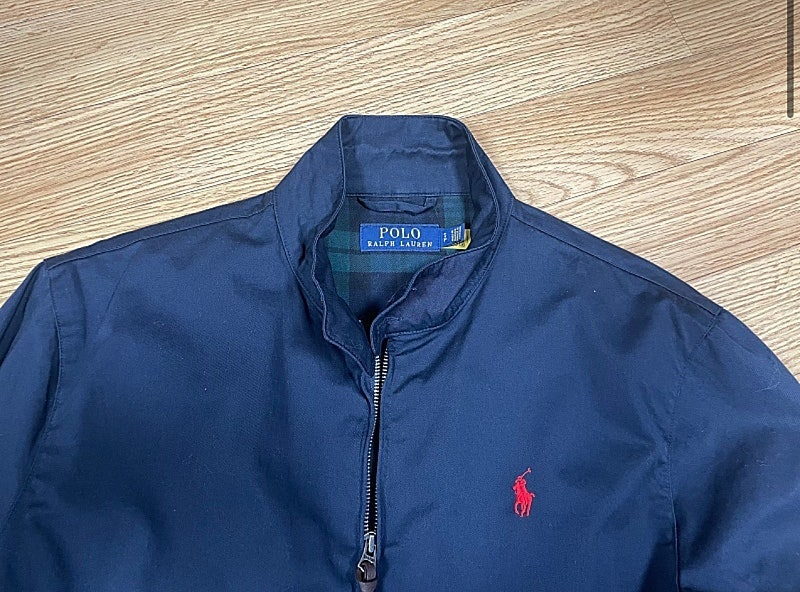 폴로 S 바라쿠다 자켓 네이비 QR매장판--1