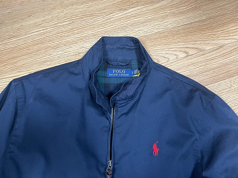 폴로 S 바라쿠다 자켓 네이비 QR매장판--2