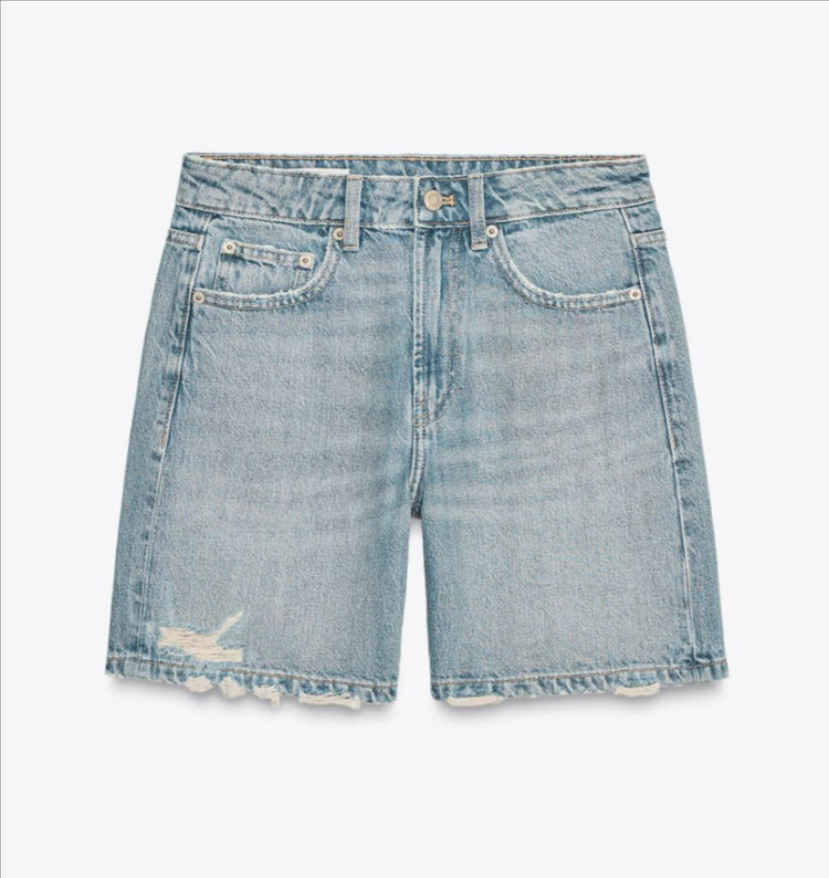 새상품) 자라 36 버뮤다 데님 팬츠 코스 마시모두띠 한섬 비이커 랑방 구호 타임 가니 빈폴 닥스 스타일--2