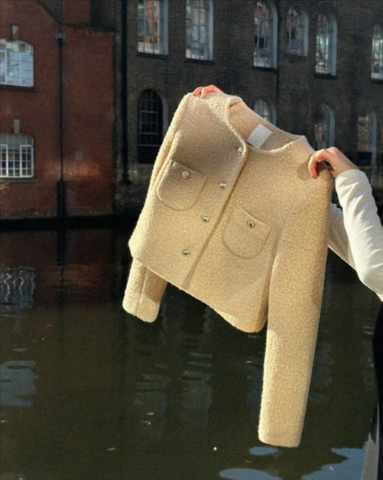 리얼코코 르웰린 부클 트위드 자켓 F(44~66)--0