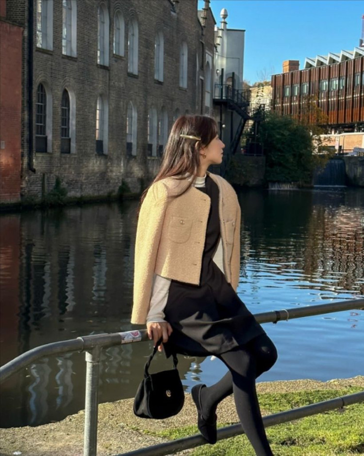 리얼코코 르웰린 부클 트위드 자켓 F(44~66)--4