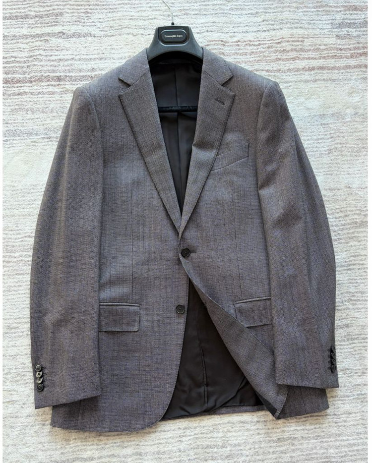 에르메네질도 제냐 백화점매장판 15milmil15 최고급 핸드쏘운 버드아이 수트--1