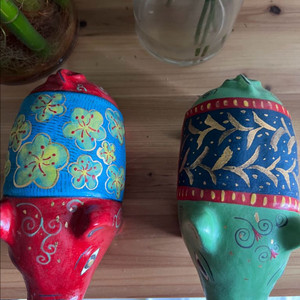 풍수인형 꼭두도예 돼지 2종 이미지