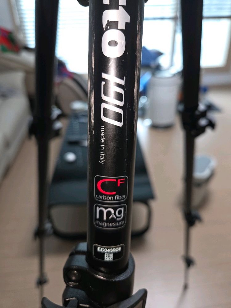 MT190CXPRO4 삼각대와 496RC2 볼헤드 세트--3