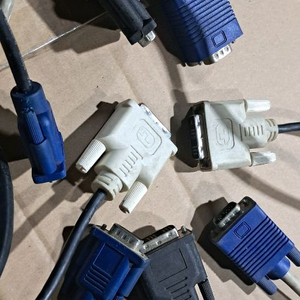 RGB선 DVI선 모니터 연결선 모니터케이블