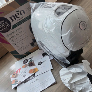 새제품)돌체구스토 네오 캡슐 최신상 커피머신 화이트