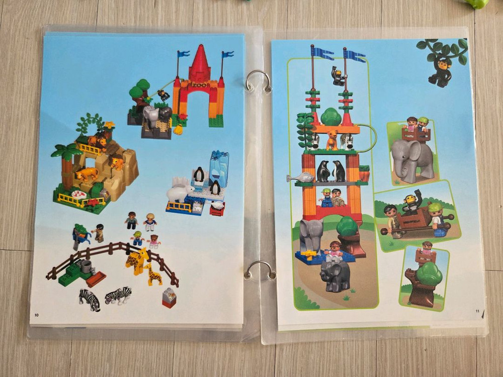 레고듀플로 자이언트 동물원 4960 이미지