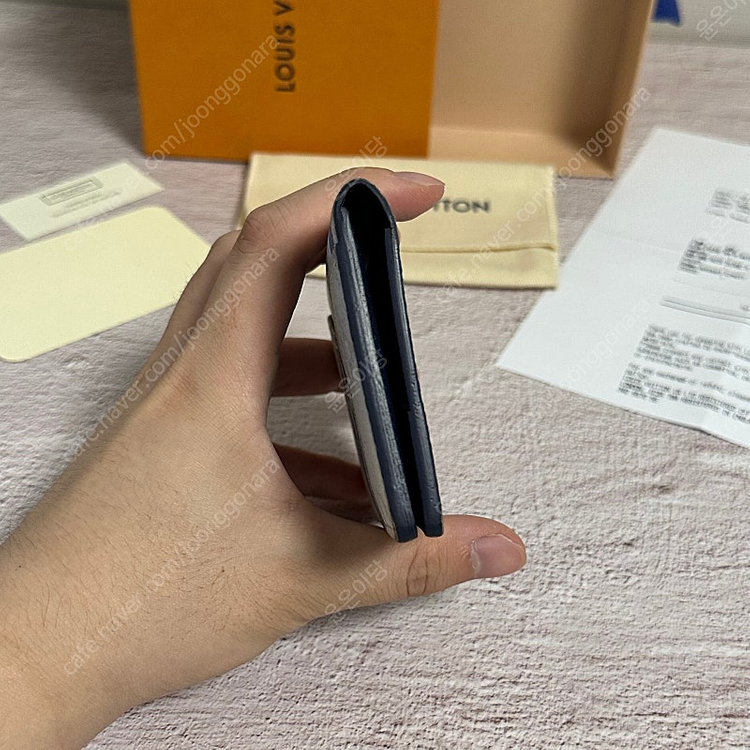 [한정판] 루이비통 이클립스 워터컬러 오거나이저 카드지갑--4