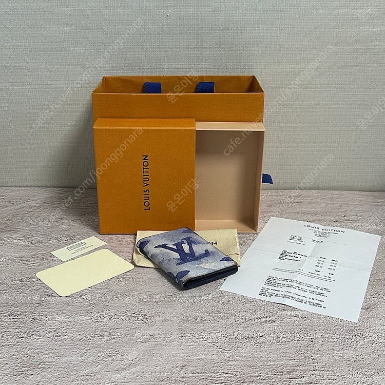 [한정판] 루이비통 이클립스 워터컬러 오거나이저 카드지갑--7