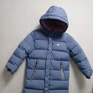 뉴발란스 키즈 양면 리버시블 롱패딩 구스다운점퍼 사이즈 145 이미지