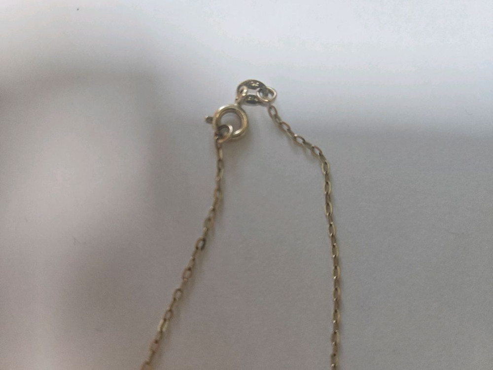 14k 하트팬던트 목걸이 (사용감있음) 이미지