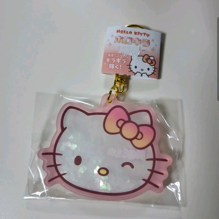 헬로키티 허그 인형,키티 홀로 키라 샤카 키링 세트 이미지